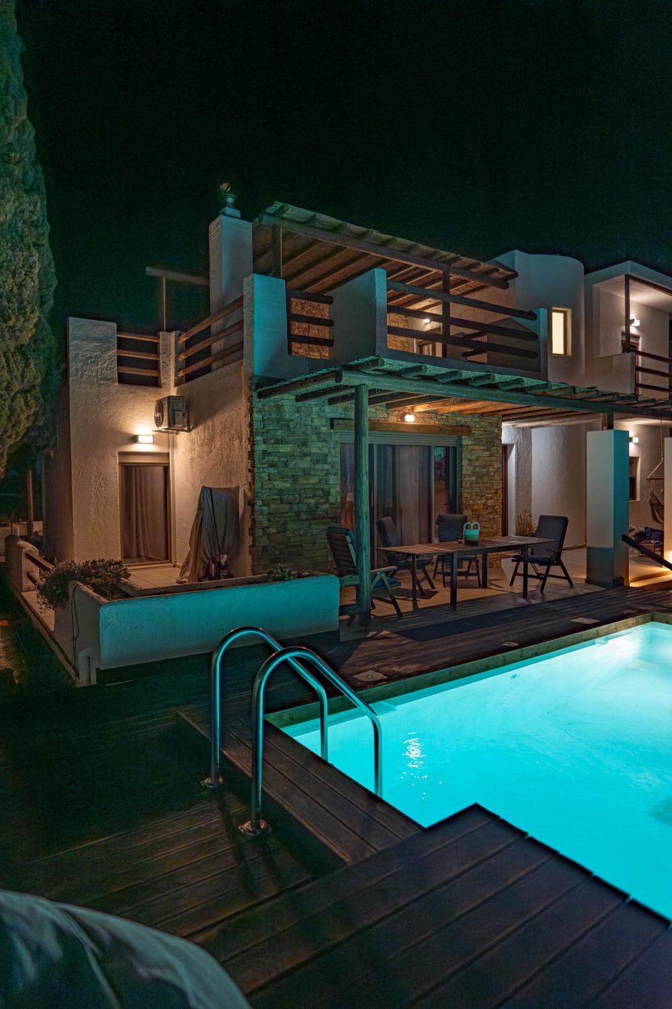 Apollonas&Sibylla Villa Chorio  Esterno foto